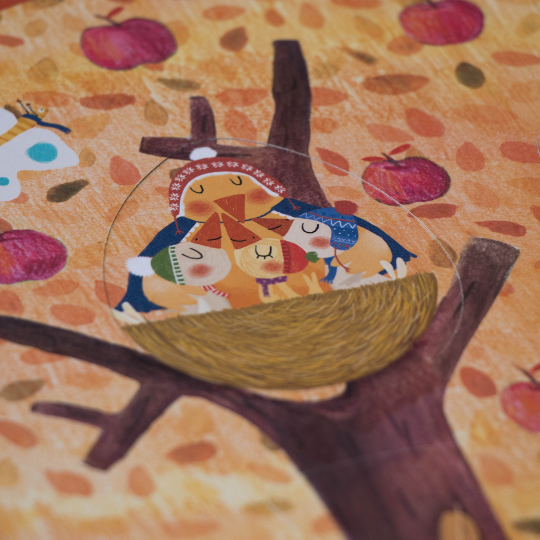 londji kirakó játék gyerekeknek 3 éves kortól - Én kis almafám madárfészek - Pippadu