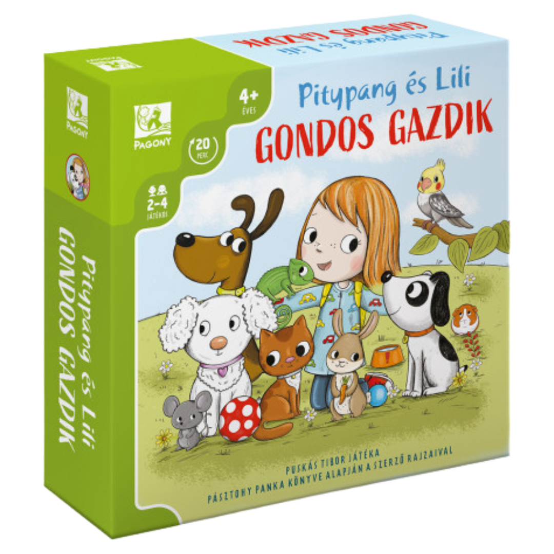 Pitypang és Lili - Gondos Gazdik társasjáték
