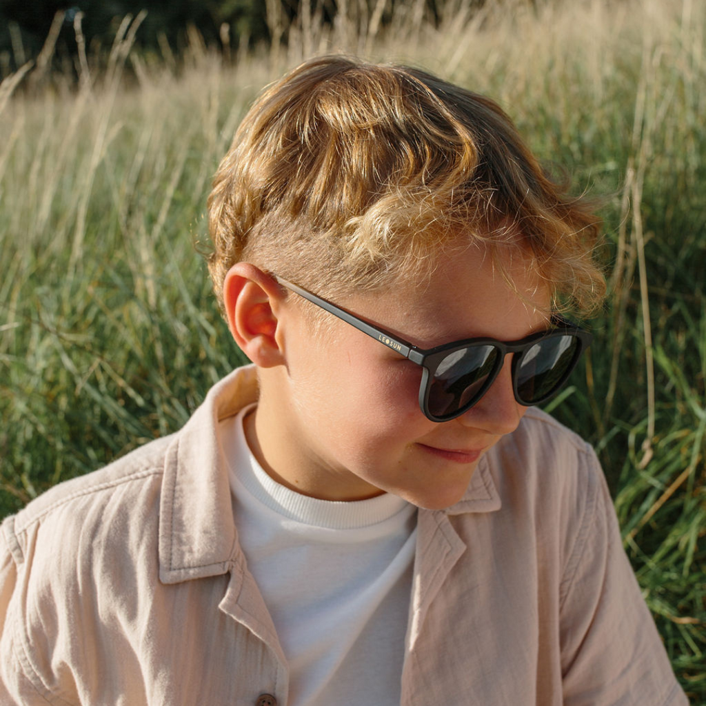 Leosun gyerek napszemüveg - 3-10 éves | Black Fade