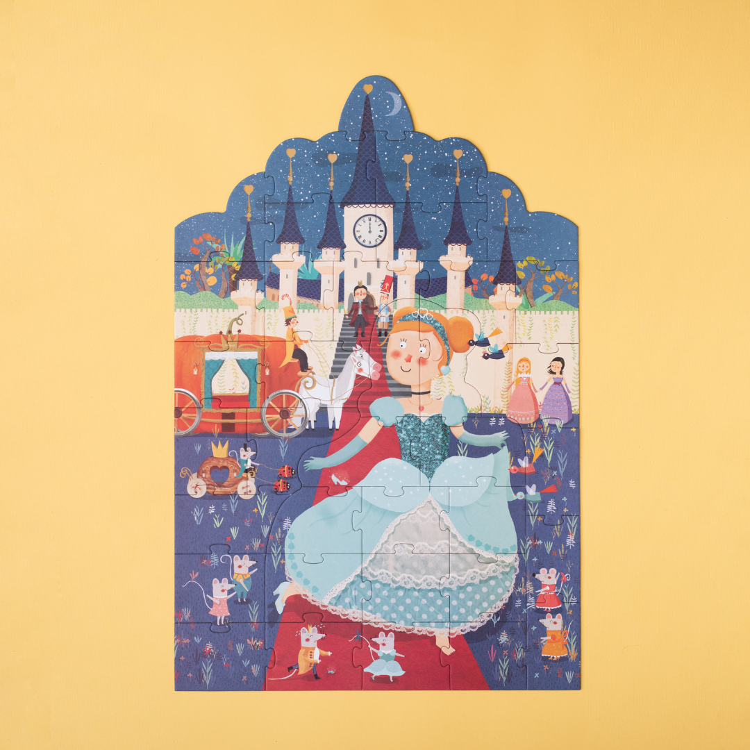 Hamupipőke puzzle gyerekeknek 3 éves kortól