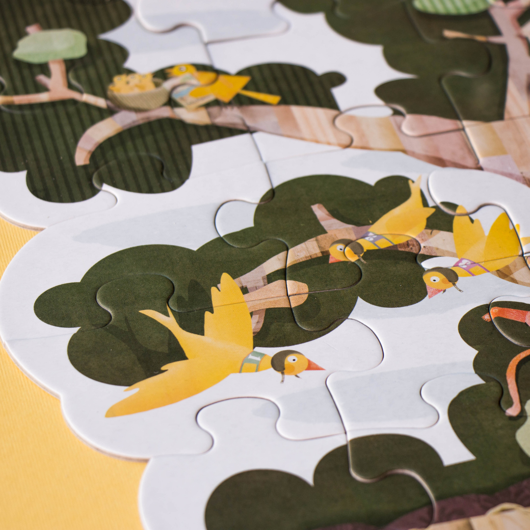 kedvenc fám puzzle közelről