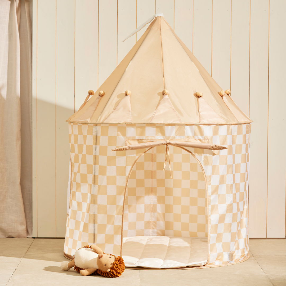 Kid's Concept - Star - Játszósátor (sárga kockás)