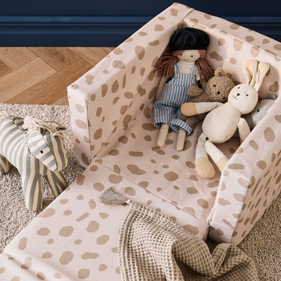 Kid's Concept kinyitható fotel (pöttyös)