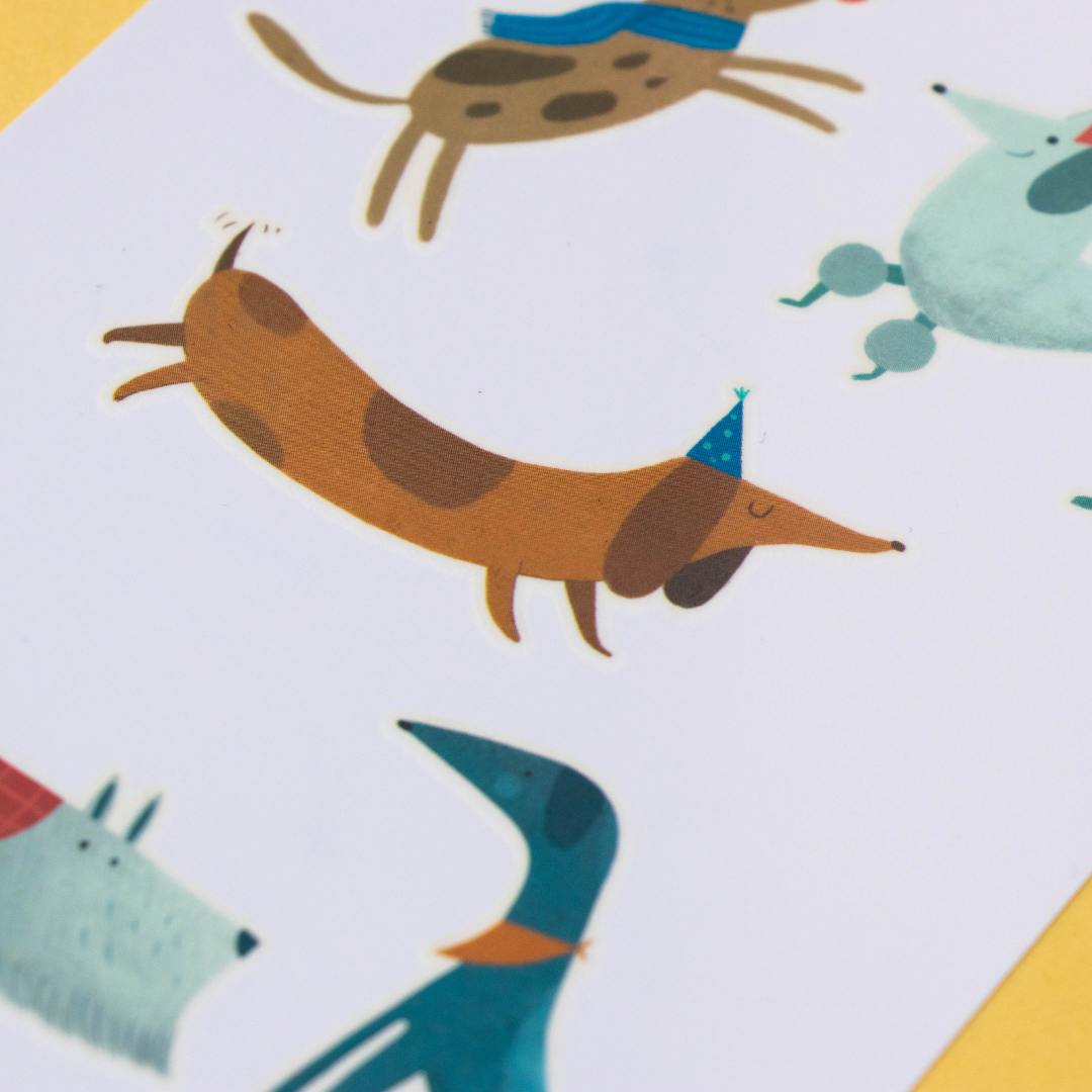 londji- kutyás tetoválás gyerekeknek Pippadu