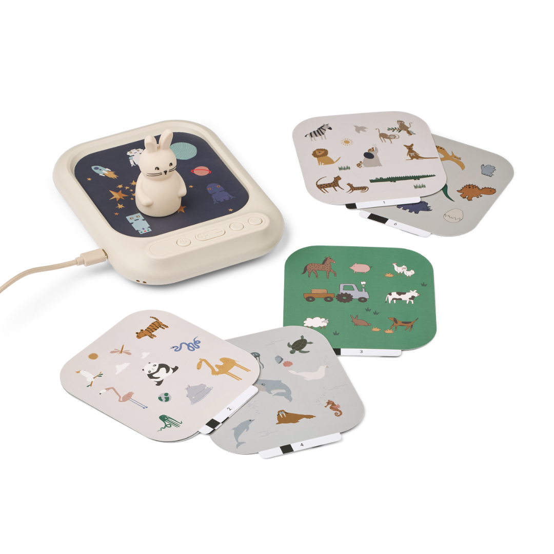 Liewood Archie interaktív hangos játék 3+, különböző tematikus hangkártyákkal