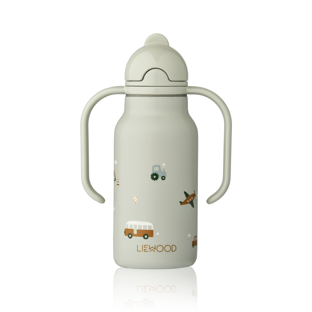 Liewood Kimmie szivószálas kulacs - járművek