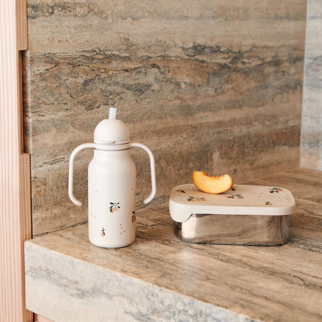 Liewood Kimmie szívószálas kulacs - kicsi barack