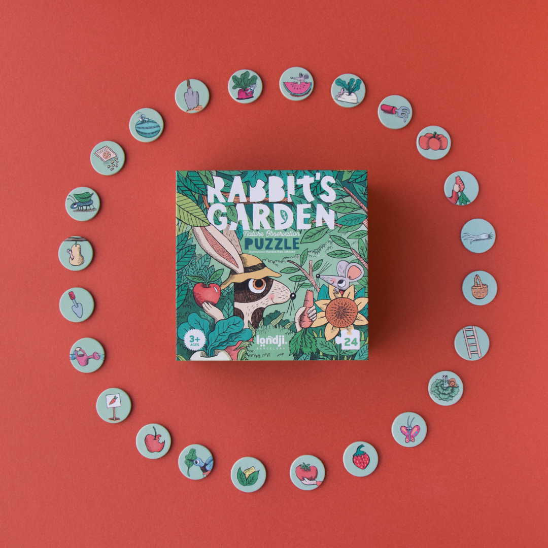 londji - Puzzle - A nyuszik kertje