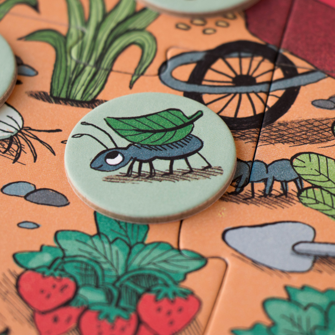 londji - Puzzle - A nyuszik kertje