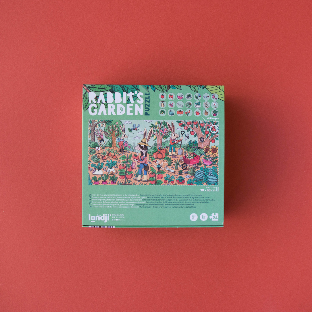 londji - Puzzle - A nyuszik kertje