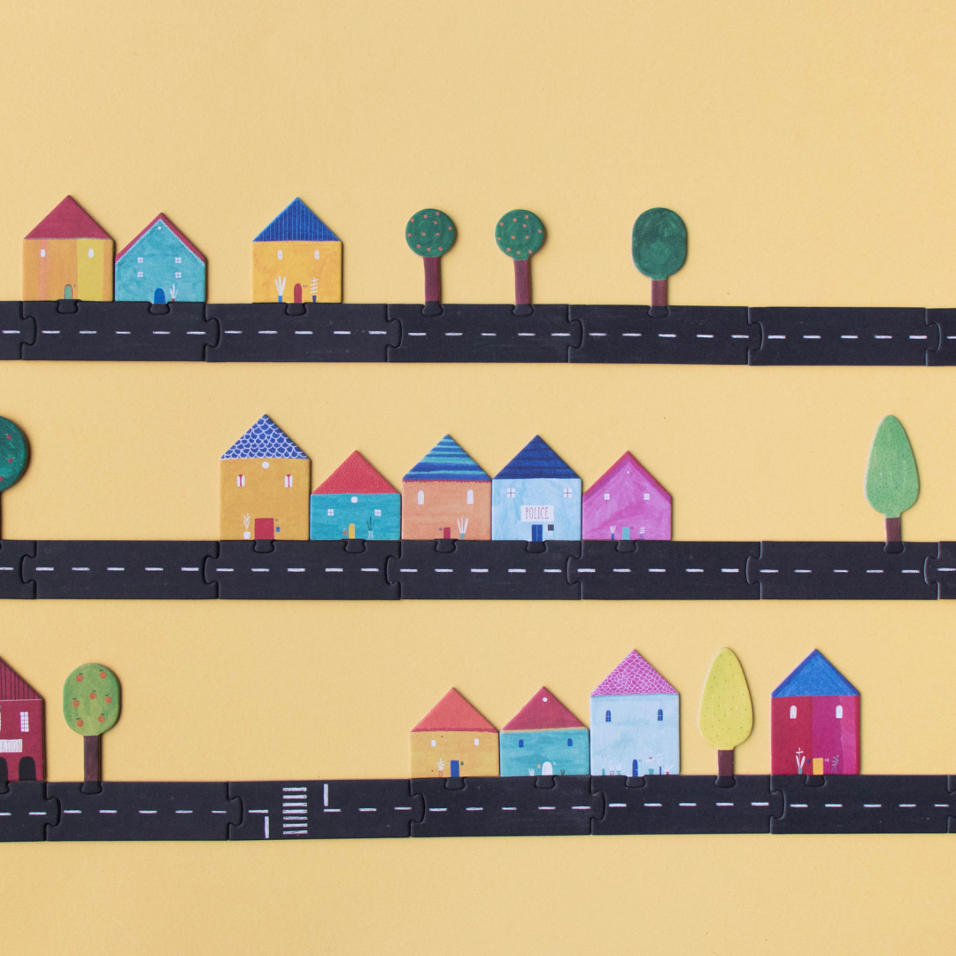 londji - Puzzle társasjáték - Utak