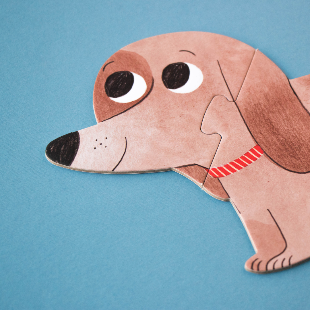 Szeretem az állatok kirakó játék gyerekeknek 3 éves kortól - Pippadu - részlet