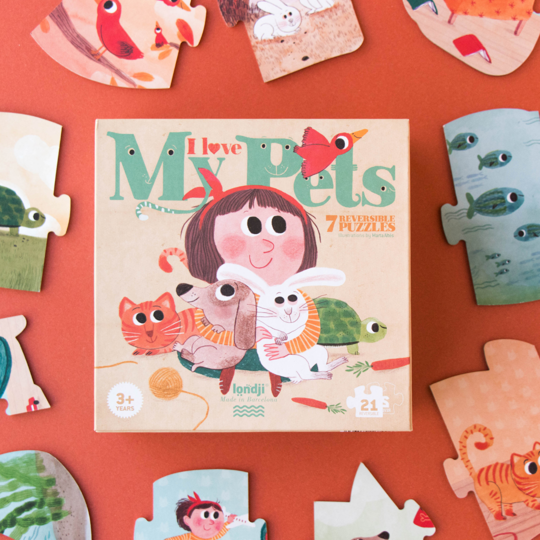 Londji puzzle játékok gyerekeknek - ajándékötlet 3 éves kortól - Pippadu