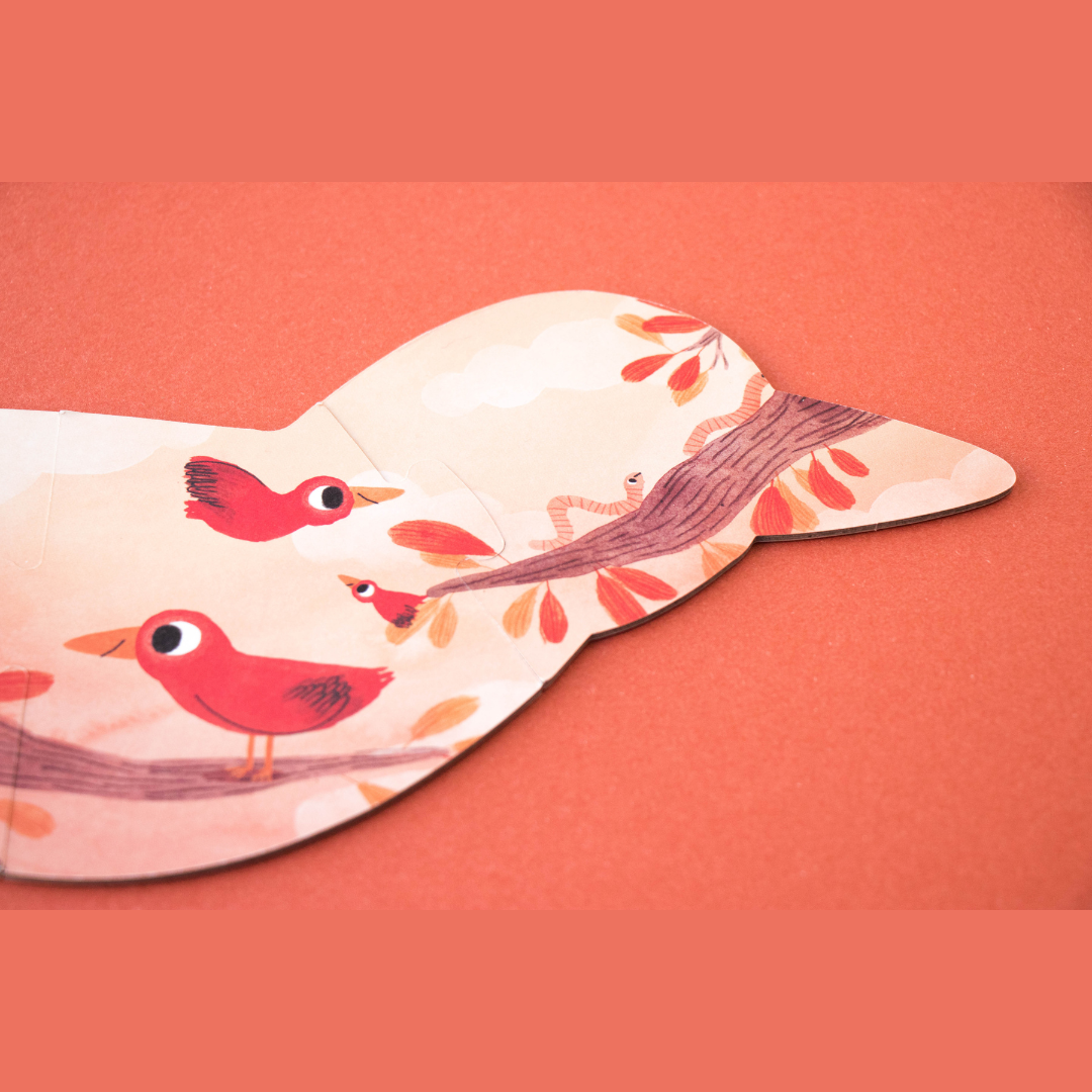 Madár puzzle játék gyerekeknek 3 éves kortól - ajándékötlet - Pippadu