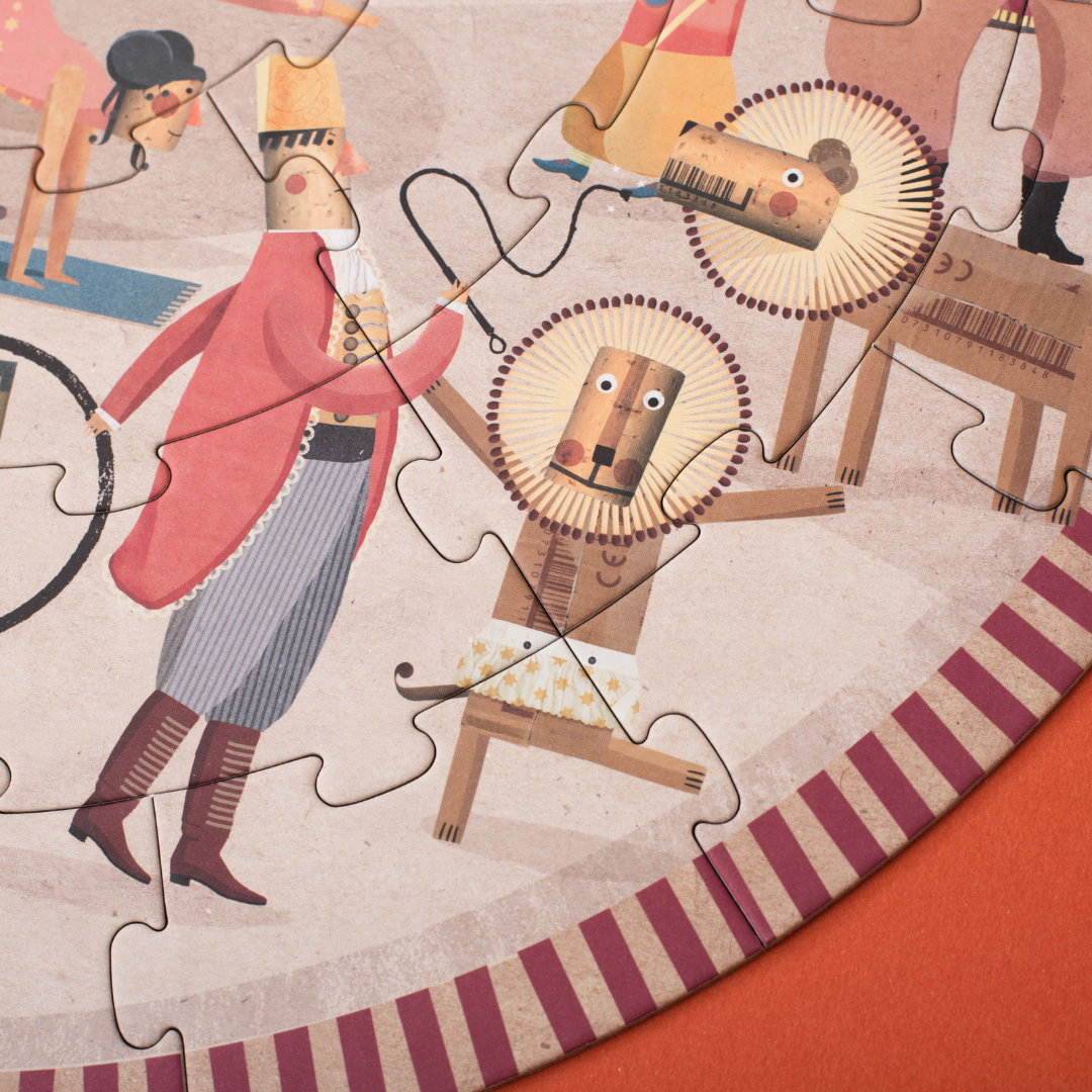 londji- cirkusz puzzle Pippadu