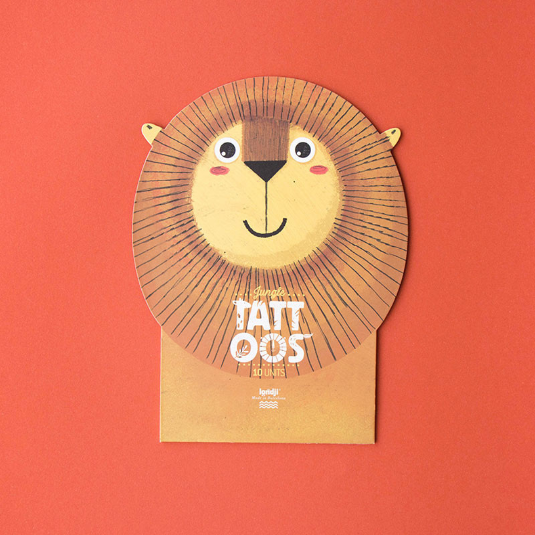 Londji Dzsungel gyerek tetoválás csomagolás