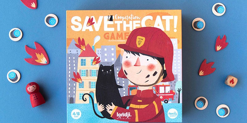 Londji társasjáték - Mentsd meg a cicát!