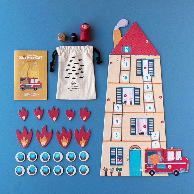 Londji Mentsd meg a cicát! társasjáték 4 éves kortól