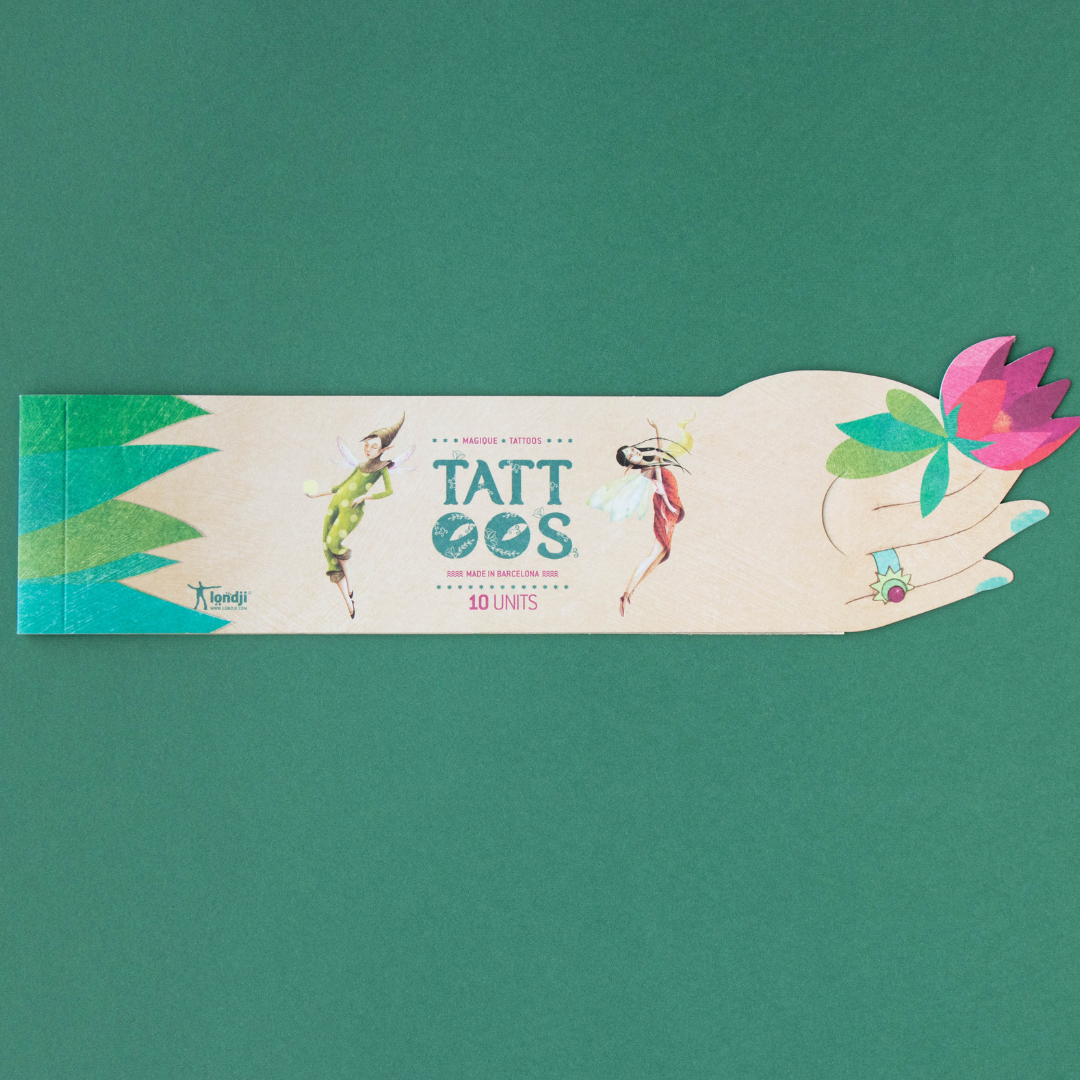 londji - Gyerek tetoválás - varázslat - tündér minta - Pippadu