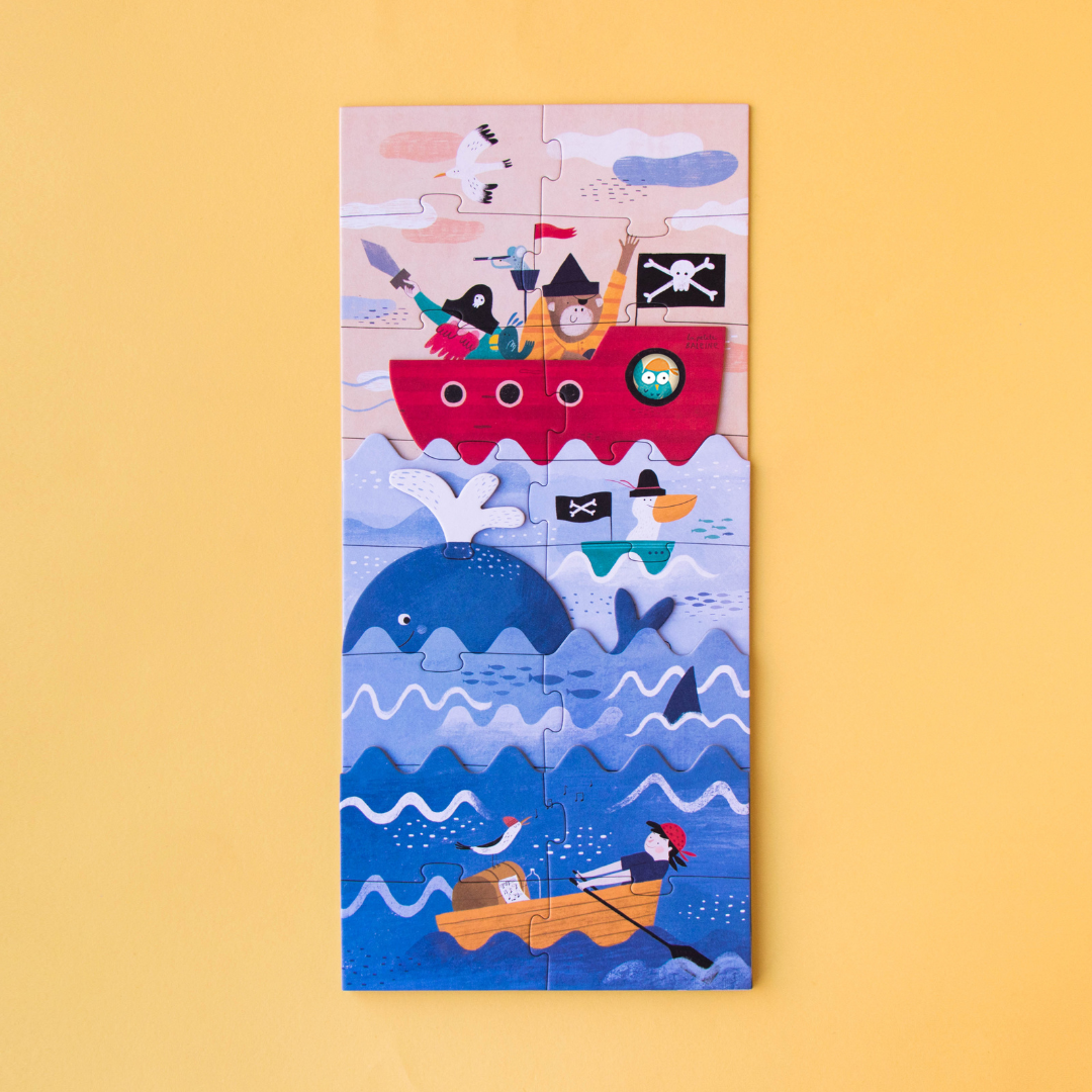 londji- kincskereső- puzzle- gyerekeknek- hajó