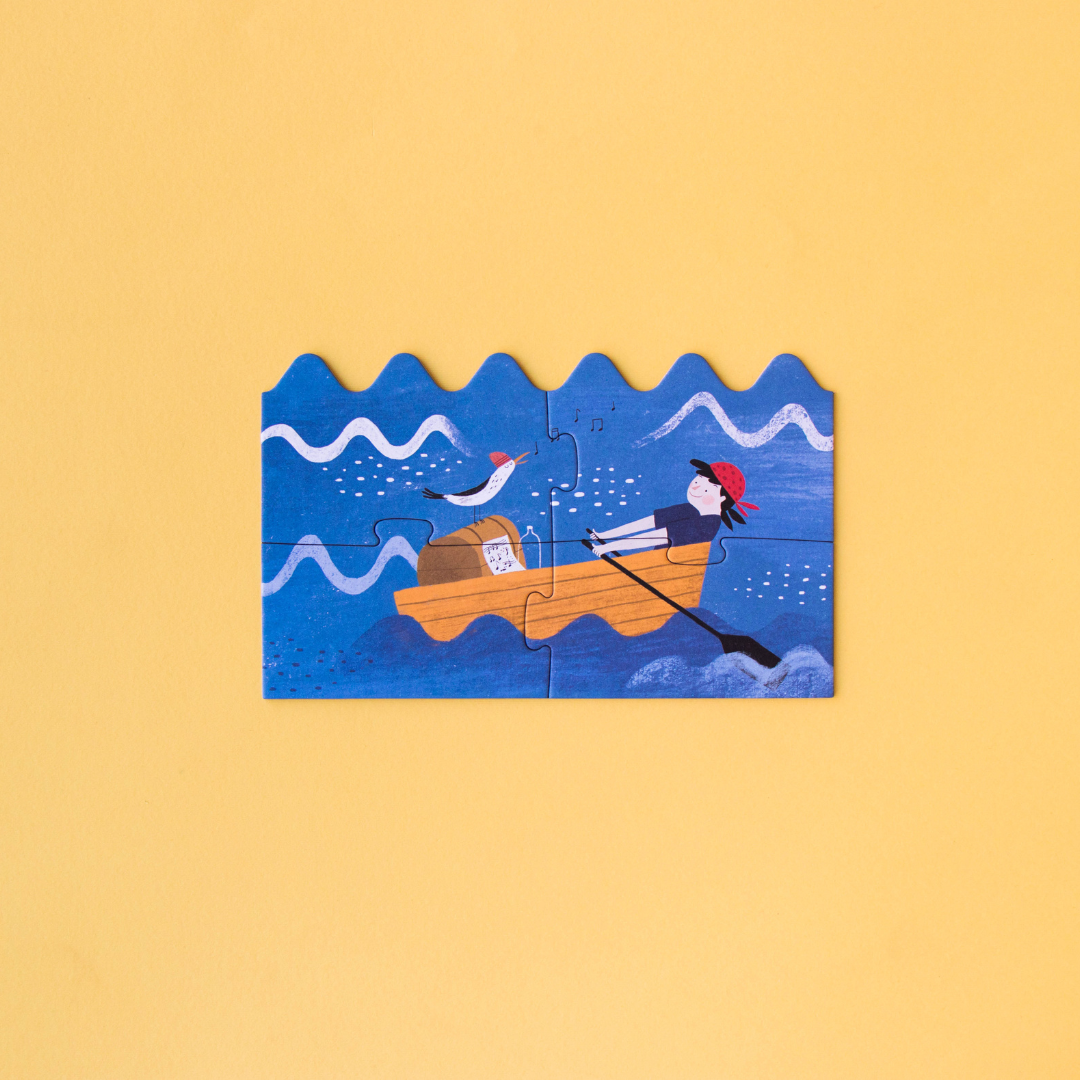 londji kincskereső gyerekeknek puzzle- Pippadu