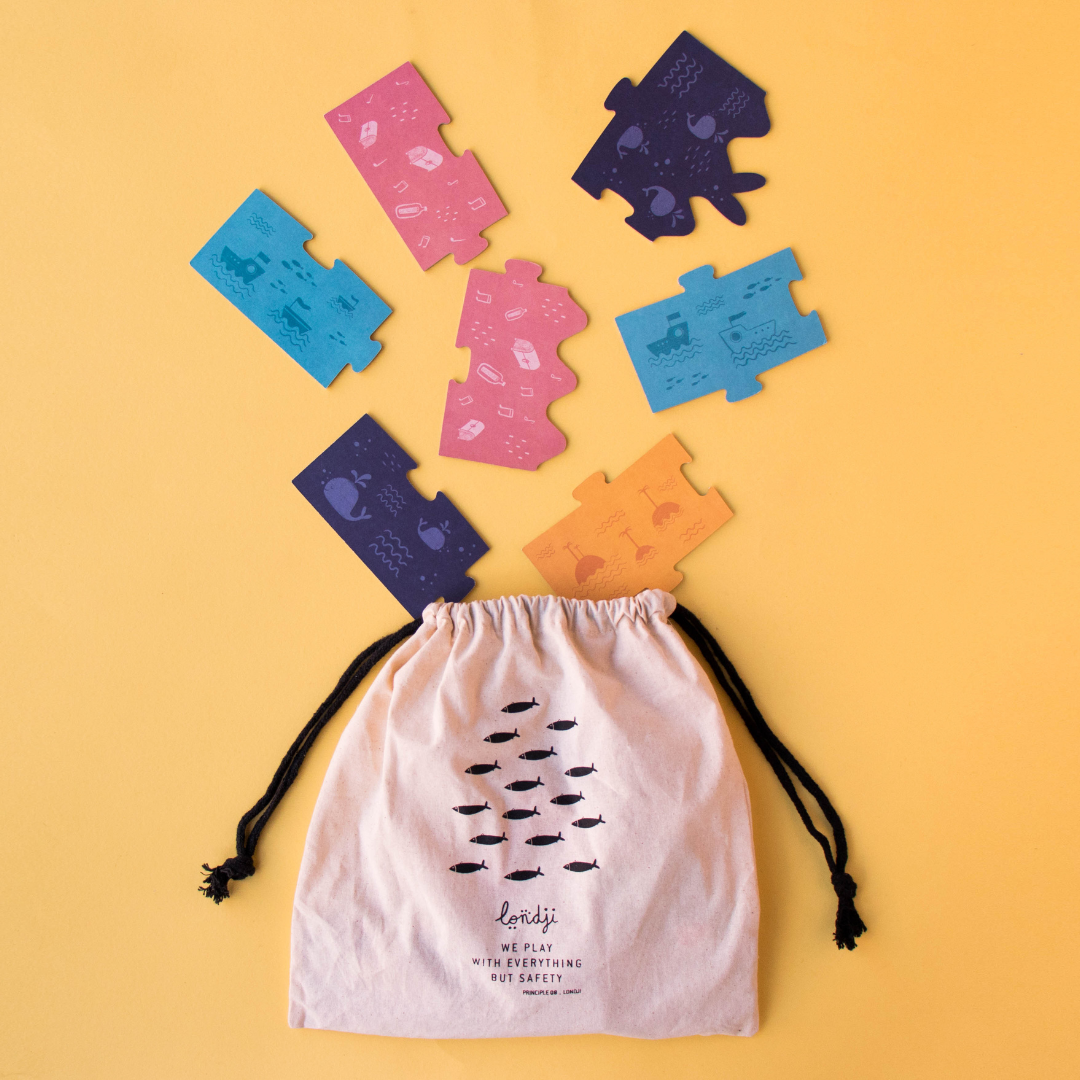 londji- kincskereső- puzzle gyerekeknek- darabok