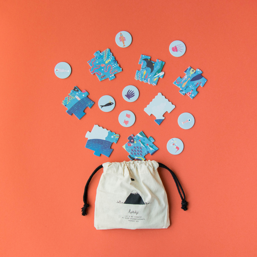 londji puzzle kis óceán darabok Pippadu