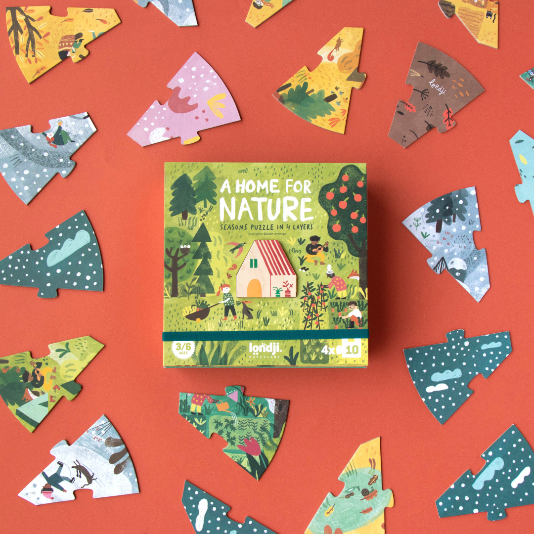 Változó természet - puzzle - darabok - Pippadu