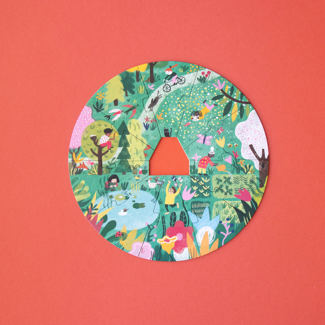 londji - kör puzzle évszakok a Pippadu polcain