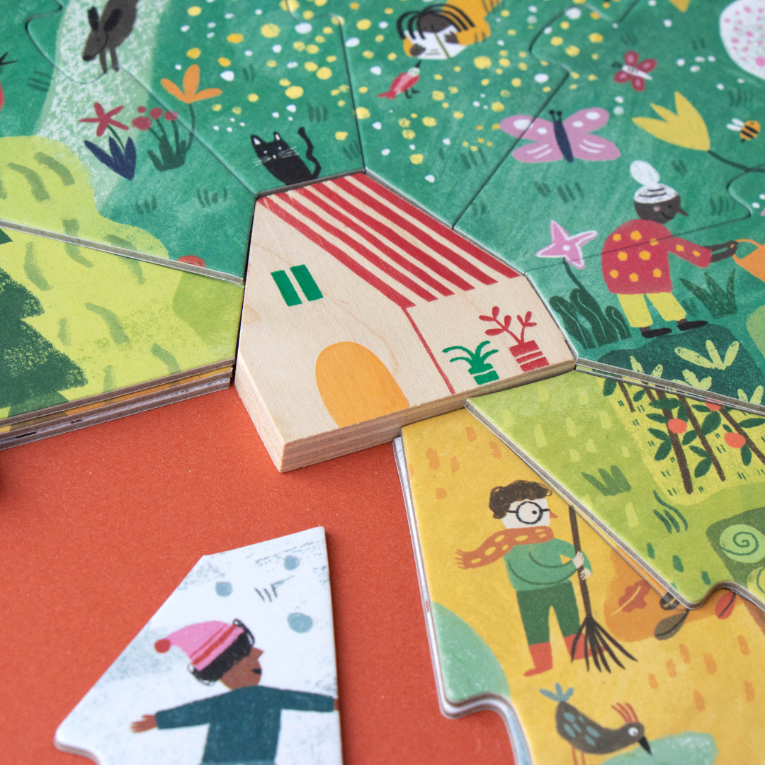 londji természet fa puzzle Pippadu