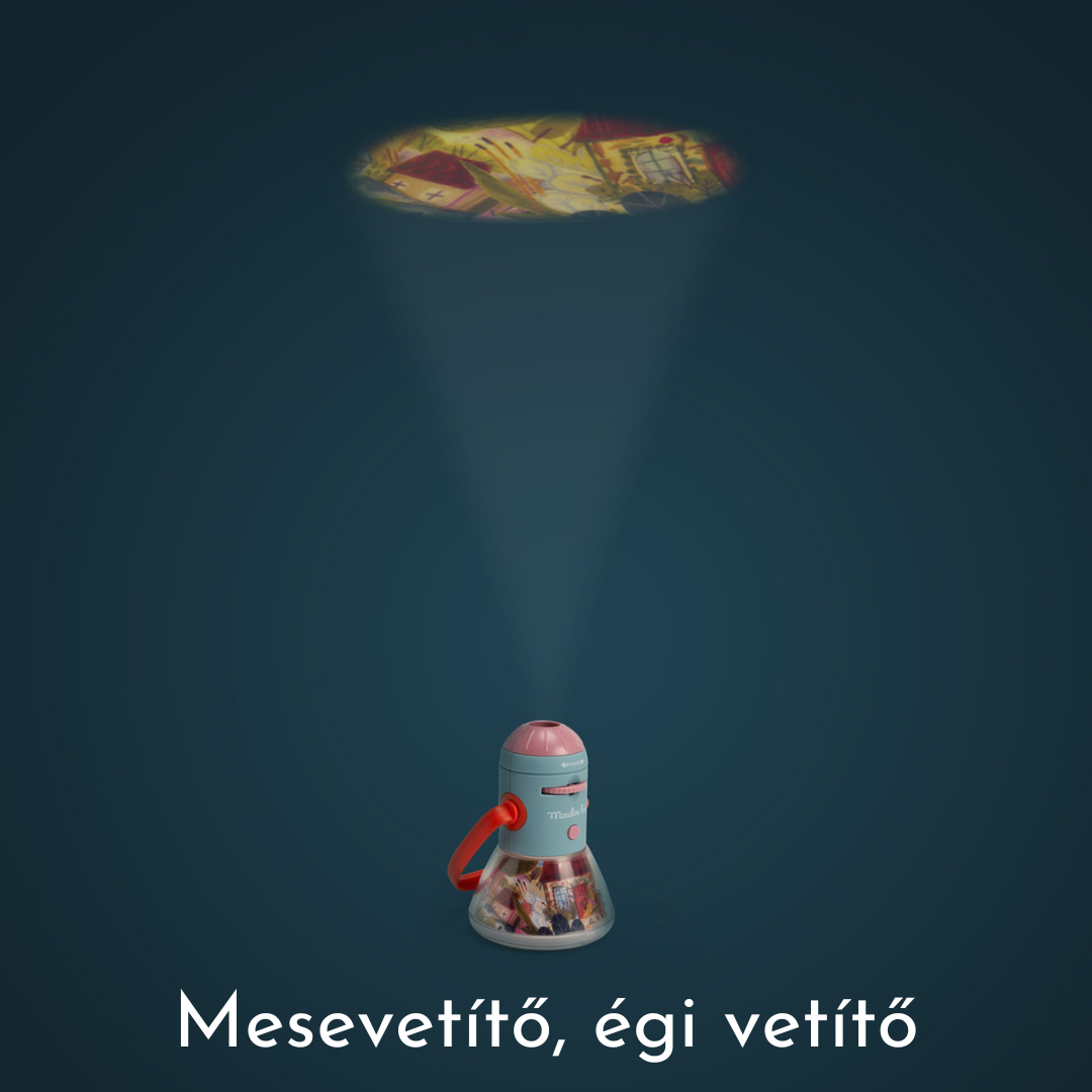 Moulin Roty mesevetítő, égi vetítő