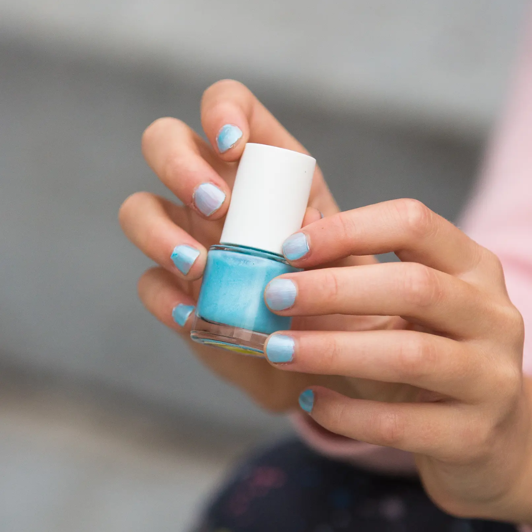 Namaki vízbázisú gyerek körömlakk kék árnyalatban