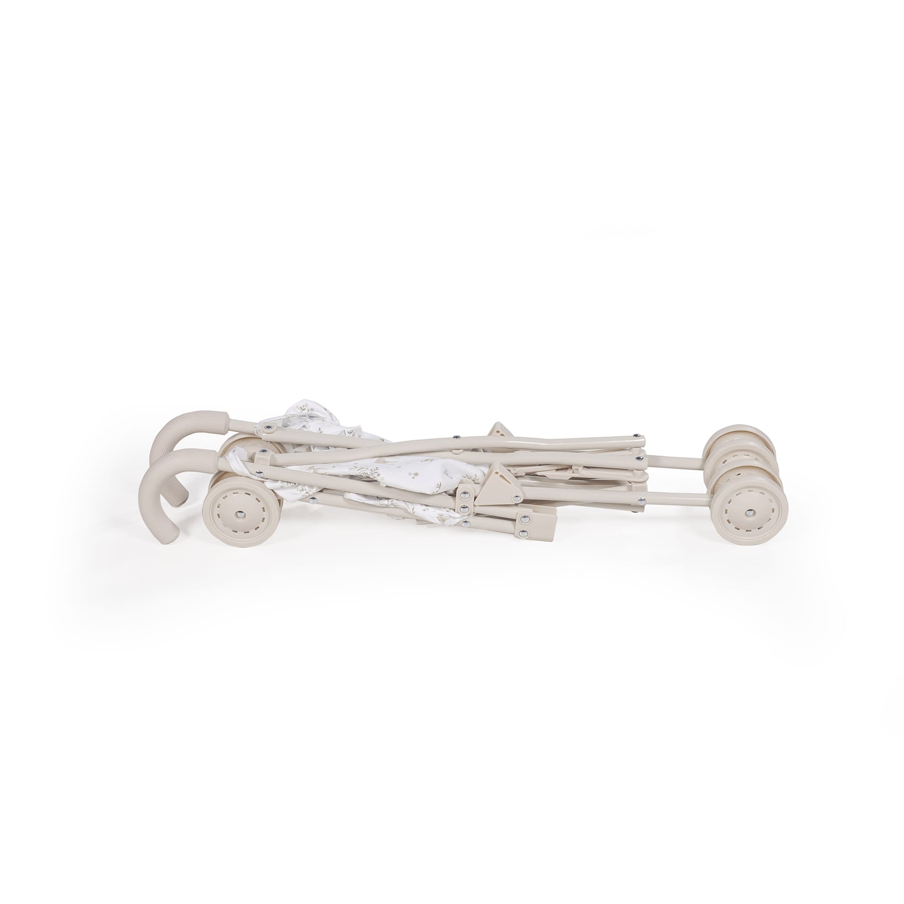 Pasito a Pasito összecsukható játék babakocsi őz és fa mintákkal