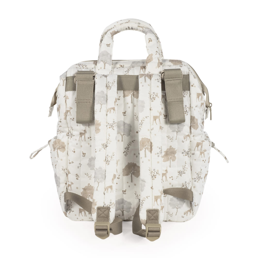 Pelenkázó hátizsák babakocsira rögzíthető pántokkal, párnázott vállpántokkal - Nara kollekció