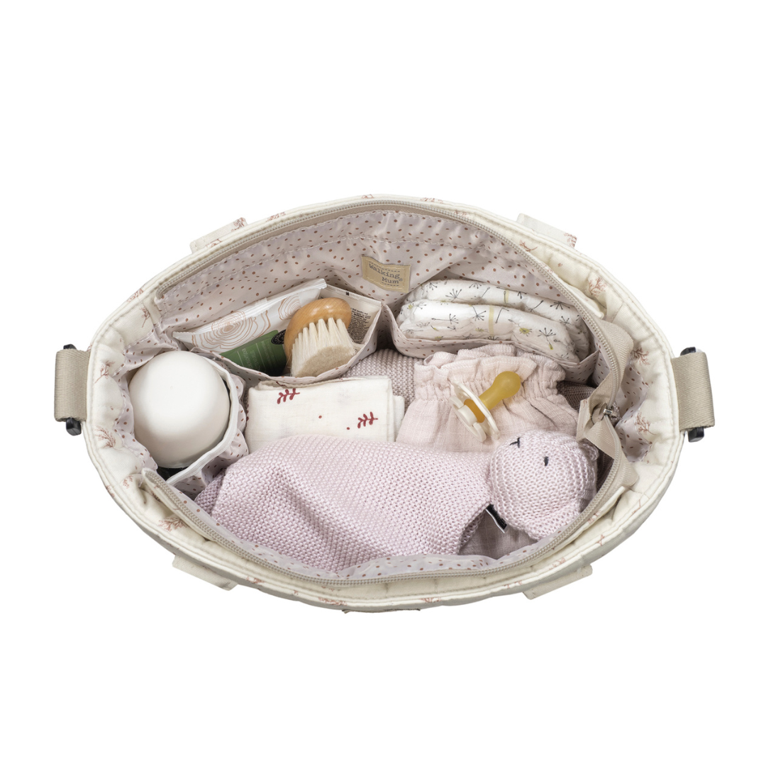 Pelenkázó táska - Mimóza (Rózsaszín)