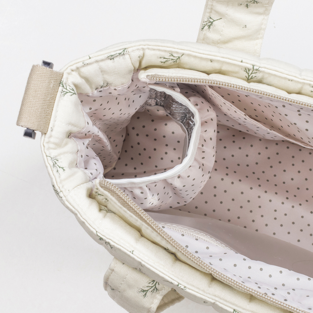 Pelenkázó táska - Mimóza (Zöld)