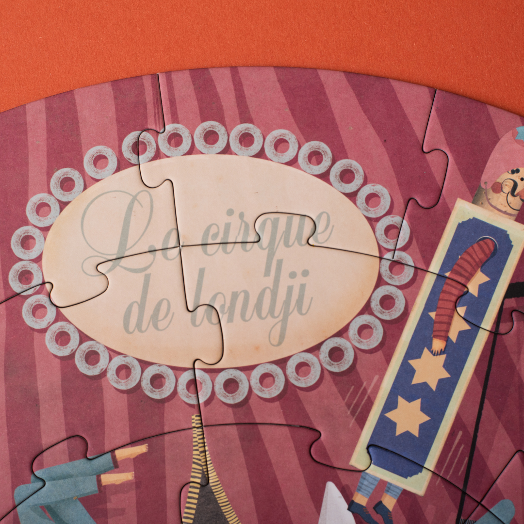 londji- puzzle cirkusz Pippadu