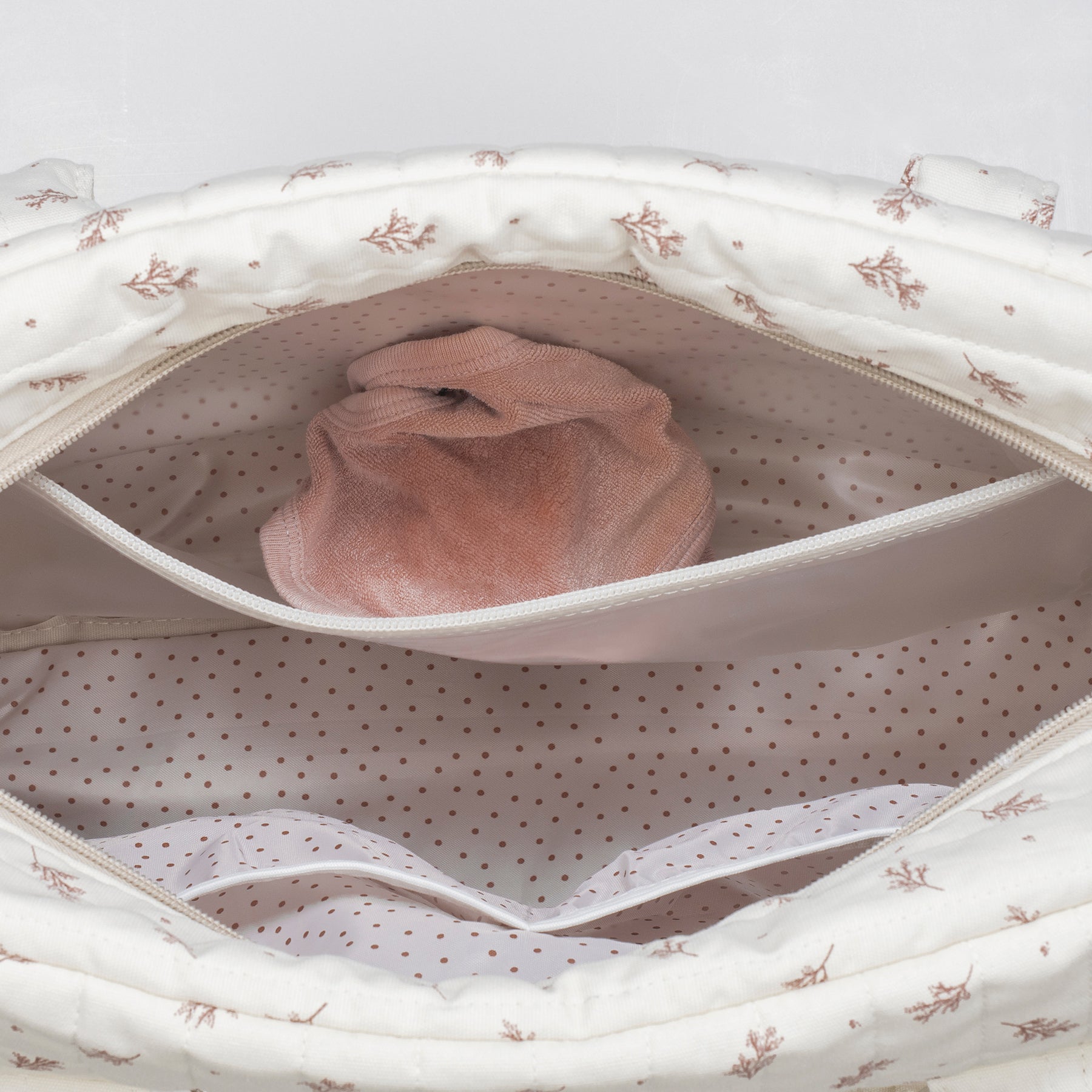 Pelenkázó táska - Mimóza M (Rózsaszín)