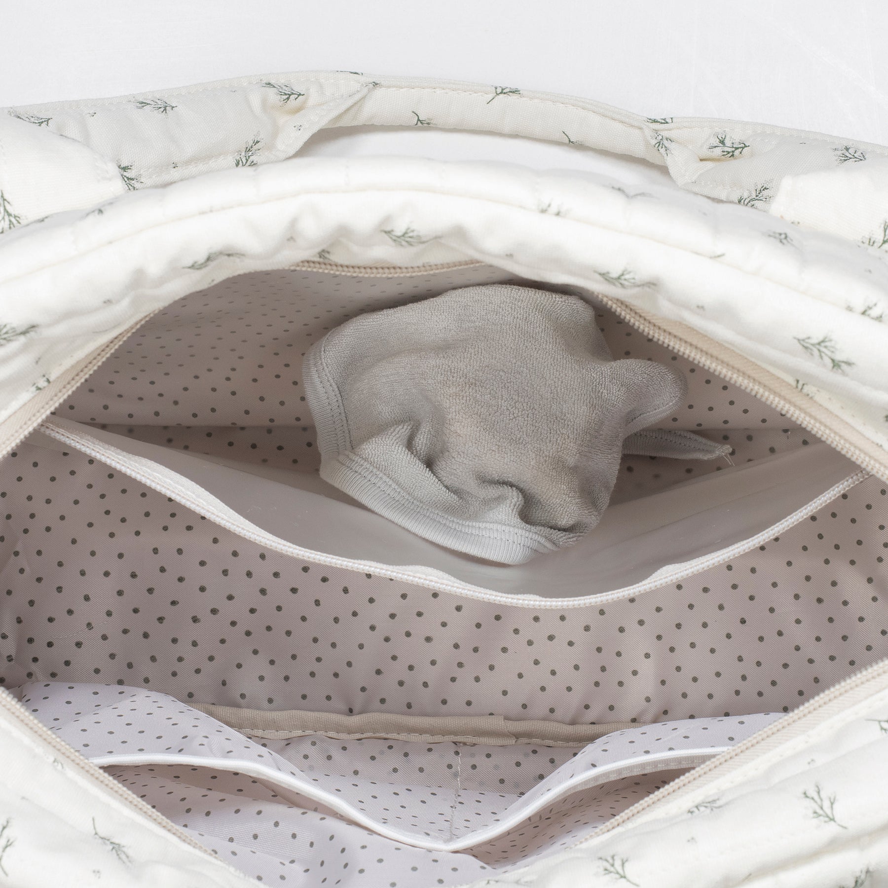 Pelenkázó táska - Mimóza M (Zöld)