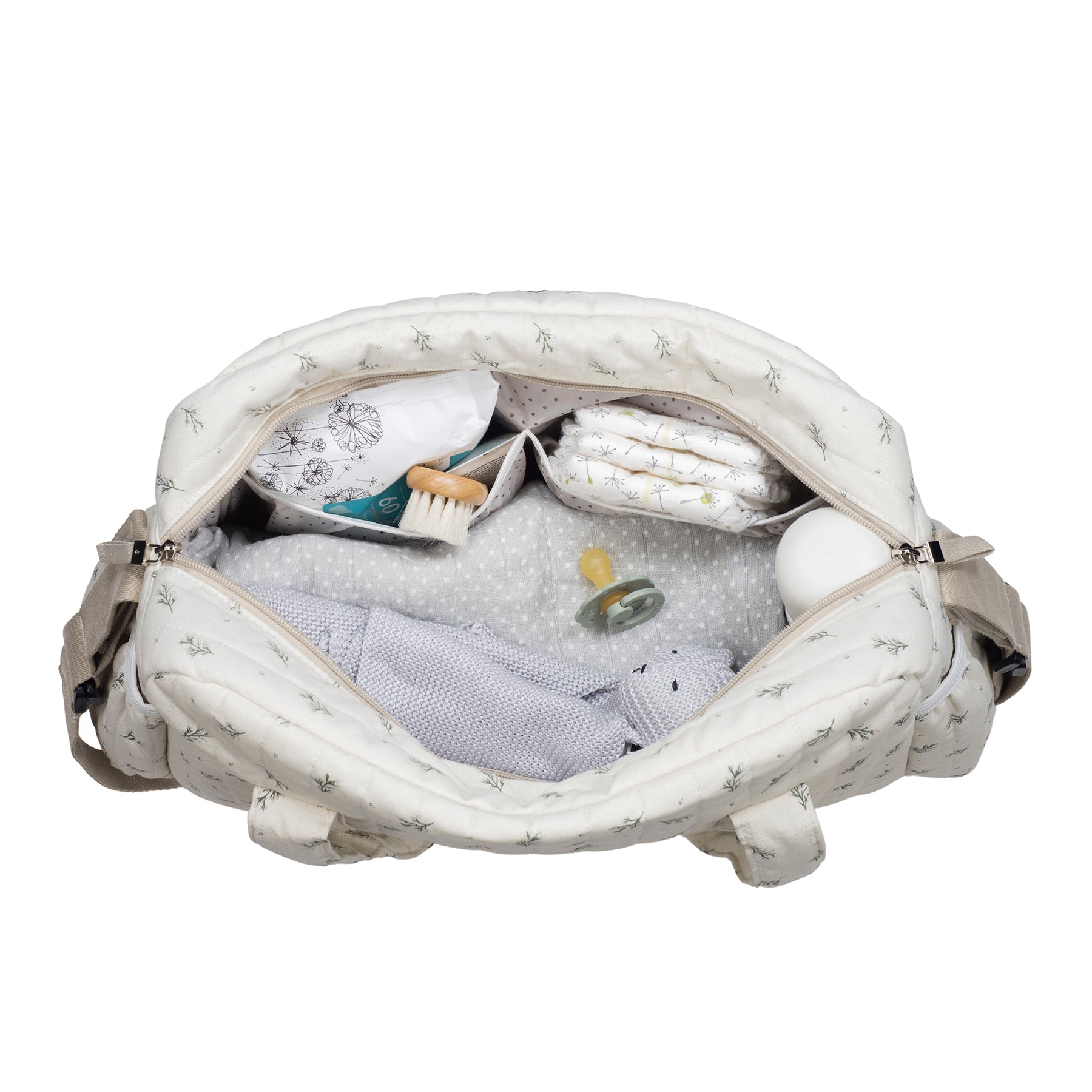 Pelenkázó táska - Mimóza M (Zöld)