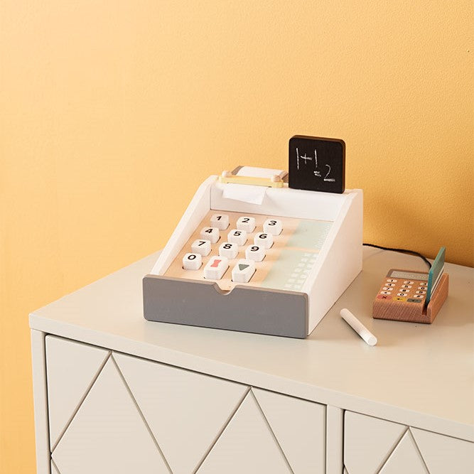 Fa gyerekjáték a Kid's Concept márkától - Pénztárgép - pippadu