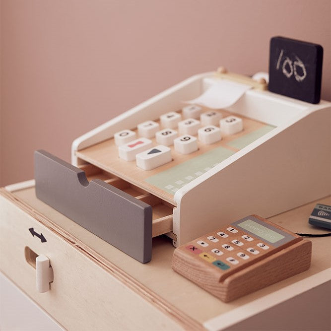 Fa pénztárgép - pippadu - Kid's Concept - szerepjátékok gyerekeknek