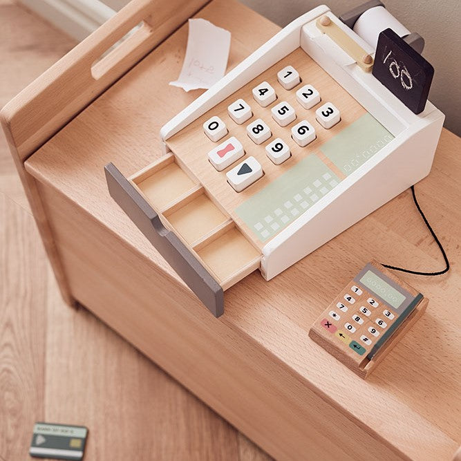 Pénztárgép fából - pippadu - Kid's Hub Kid's Concept