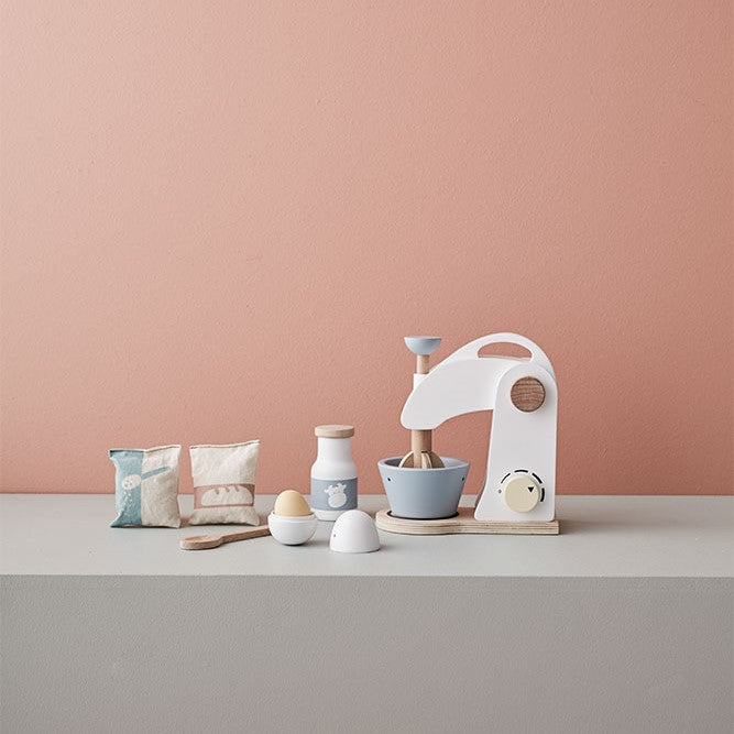 Konyhai mixer szett gyerekjáték fából - Kid's Concept - pippadu