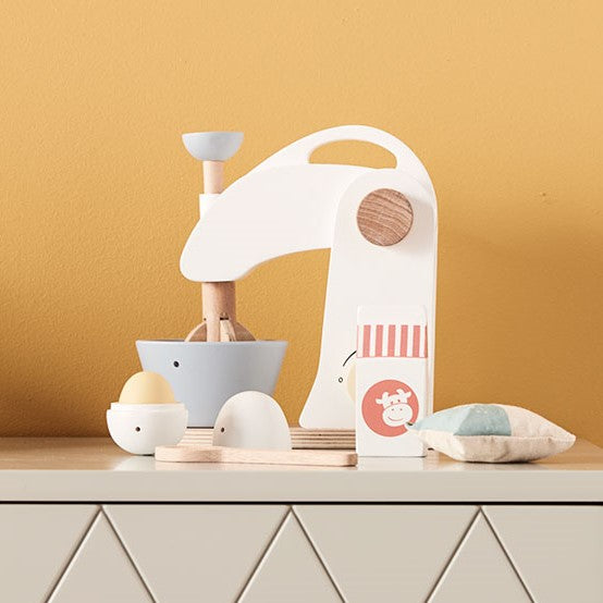 Kid's Concept - Konyhai mixer szett gyerekjáték fából - pippadu