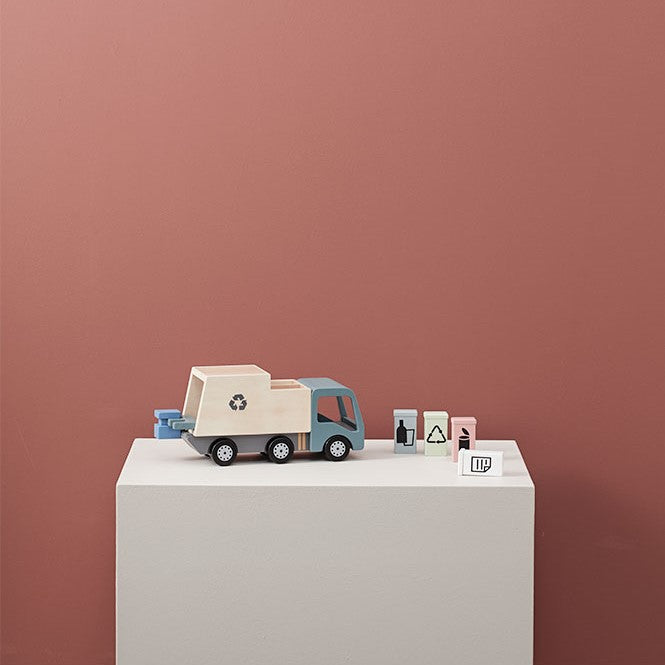 Kid's Concept szelektív hulladékgyűjtő autó - pippadu