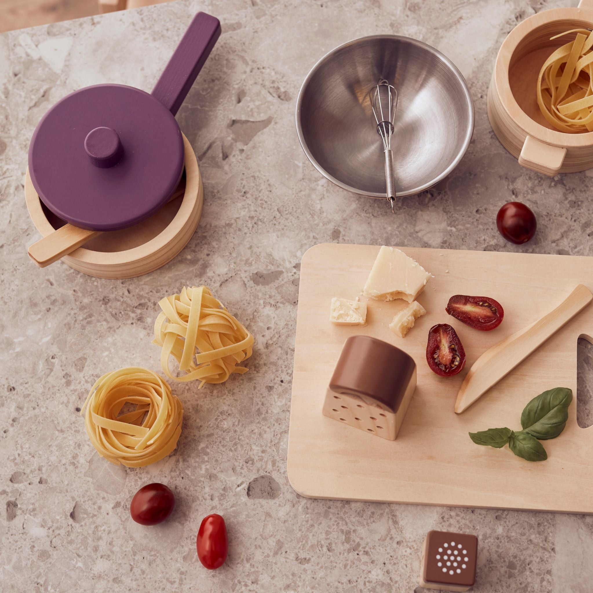 Kid's Concept - Kid's Hub - Főzőcske szett fajáték - pippadu