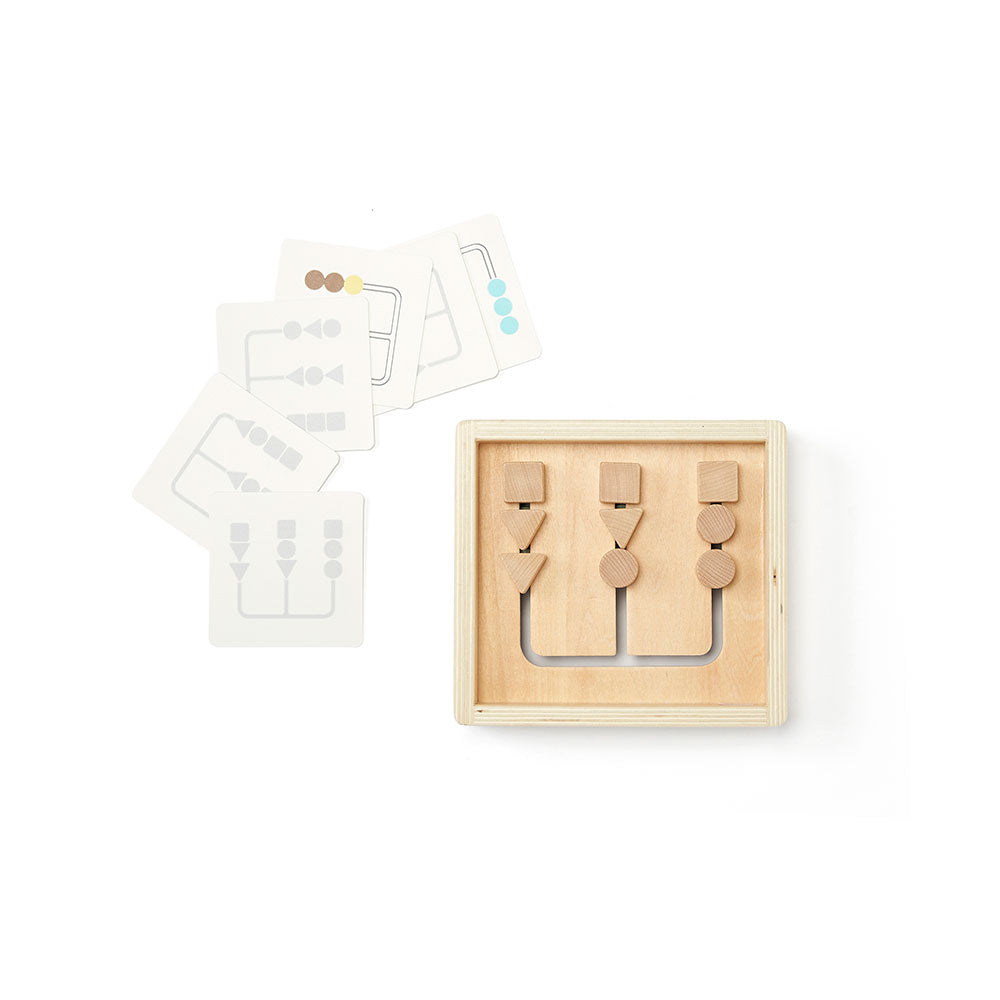 Kid's Concept - Szín- és formaválogató fejlesztő játék gyerekeknek - pippadu