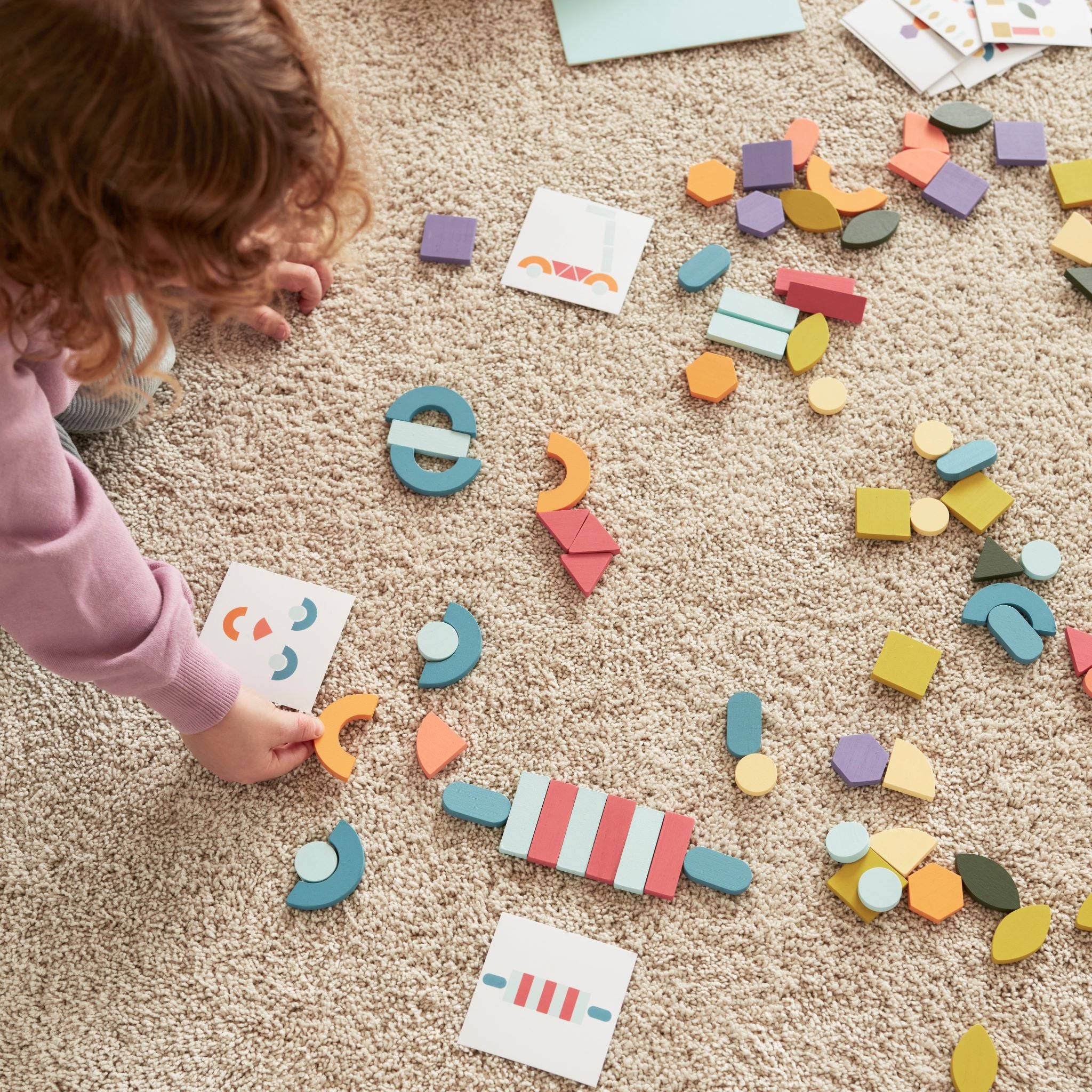 Kid's Concept - Fa mozaik puzzle játék gyerekeknek - pippadu