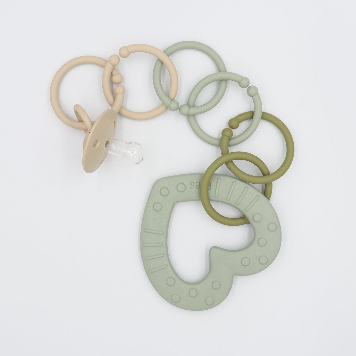 BIBS De Lux cumi vanília színben a pippadunál - antiallergén szilikon cumifej